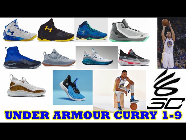 Under Armour Curry 1-9