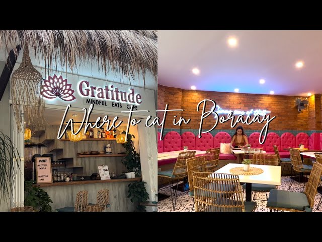 Gratitude Boracay | Newly Opened Cafe & Cocktail Bar in Boracay