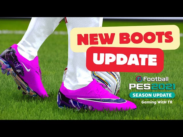 PES 2021 NEW BOOTS & GLOVES UPDATE 2024 - FT. COPA AMERICA & EURO 2024