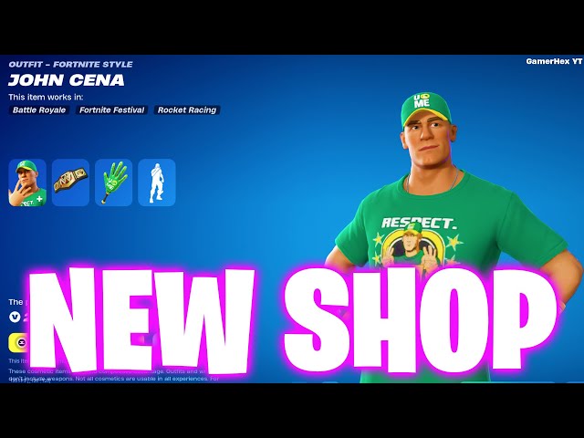 Fortnite NEW Item Shop Today Live [June 21th, 2024]