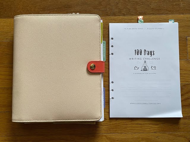 My 100 Days Writing Challenge Workbook Planner | Writing Workbook | Suzie O'Connell