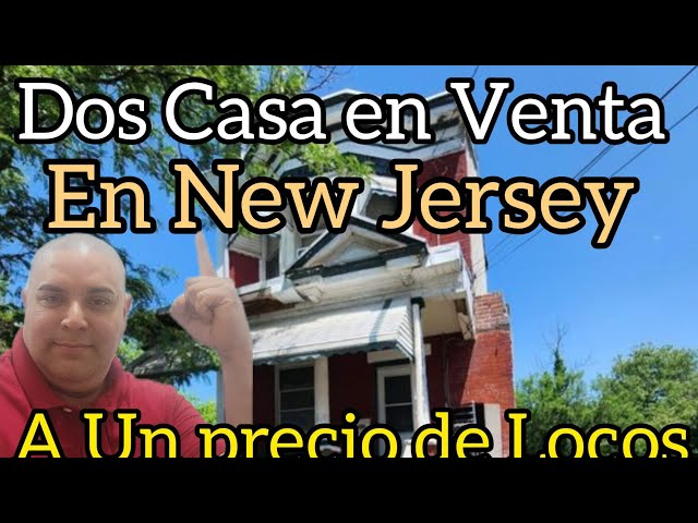 En venta dos Casas en New Jersey, a precio de Locos, Super Baratasss