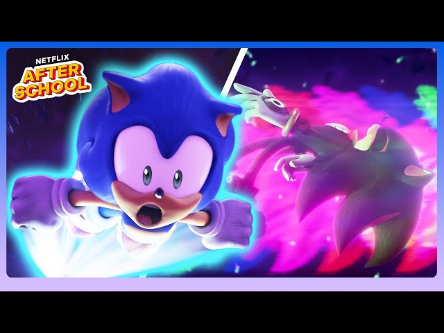 Friend or Foe? Sonic & Shadow Unite! 💥⭐ Sonic Prime | Netflix After School