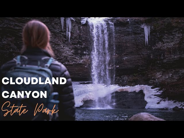 The Frozen Waterfalls of Cloudland Canyon State Park