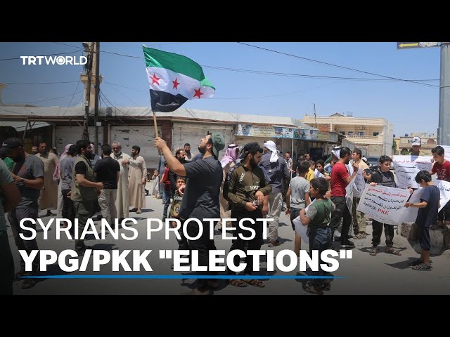 Türkiye blasts PKK/YPG's 'unacceptable election' plans in northern Syria