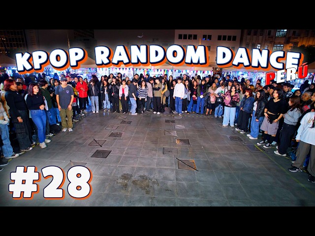 KPOP EN PERÚ #28 (22 JUNIO 2024) - ALAMEDA 28 DE JULIO  🕺💃  - KPOP RANDOM DANCE