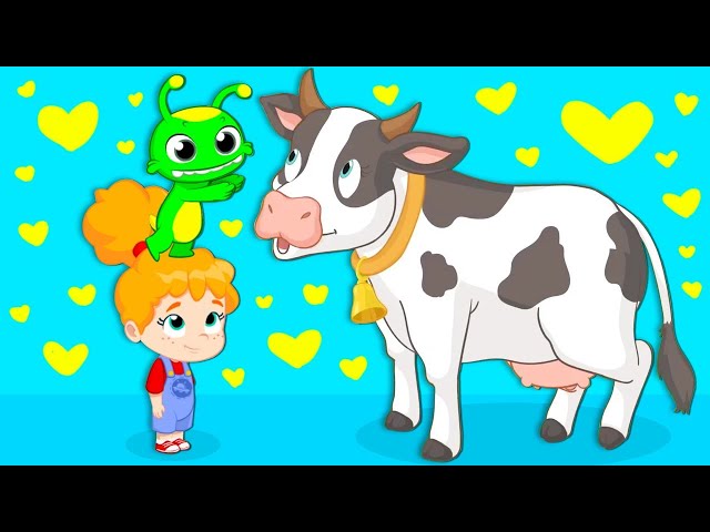 Old MacDonald Had a Farm Song | Songs for Kids | Groovy the Martian