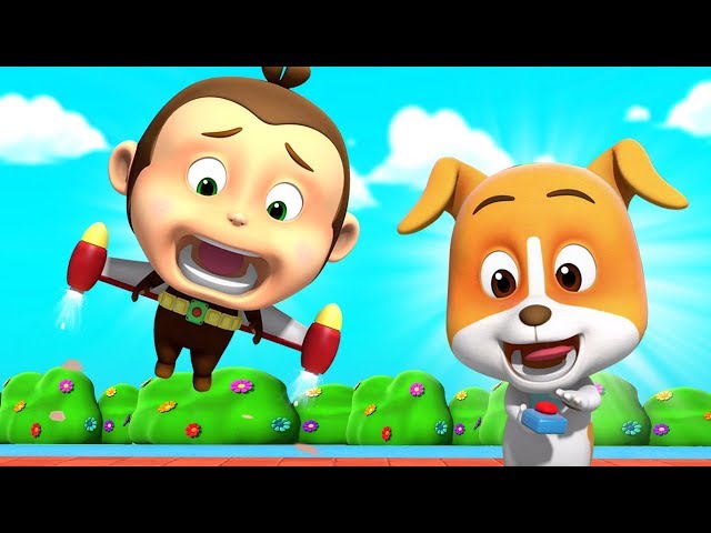 Jet Pack | Cartoon For Kids | Children Videos For Babies By Loco Nuts