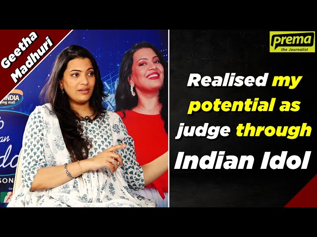 Geetha Madhuri on motherhood, Telugu Indian Idol, career, family & more | Prema The Journalist #215