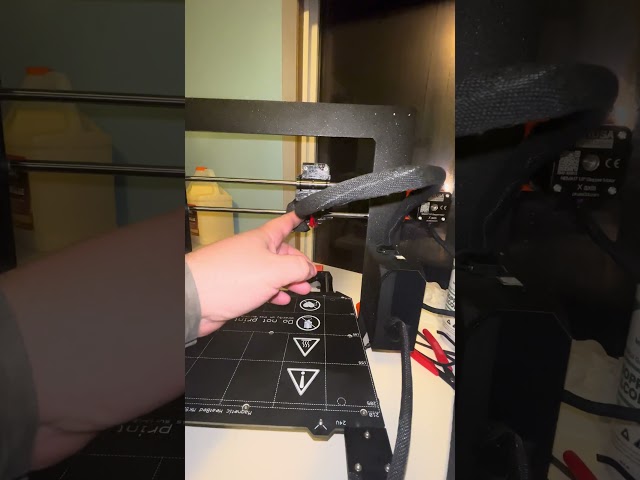 Prusa - hot end with no belt attached.