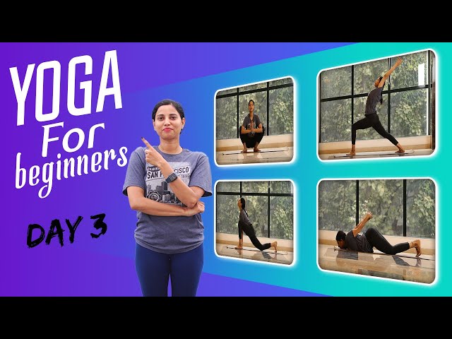 Day 3 of 10 days Daily Yoga Class for Beginners (Follow Along) | 2024
