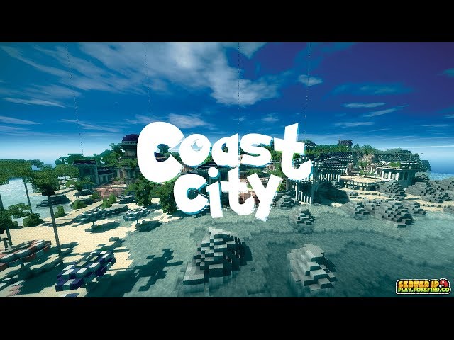 [360°] Minecraft | PokéFind - Coast City (Kyoto Region)