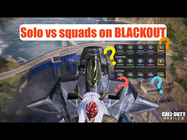 Squad wipe: solo vs squads on Call of duty mobile Blackout map (my mod attachments explained) #codm