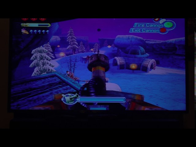 Star fox Adventures Oopsies!  Hit my Snowhorn buddy in the distance