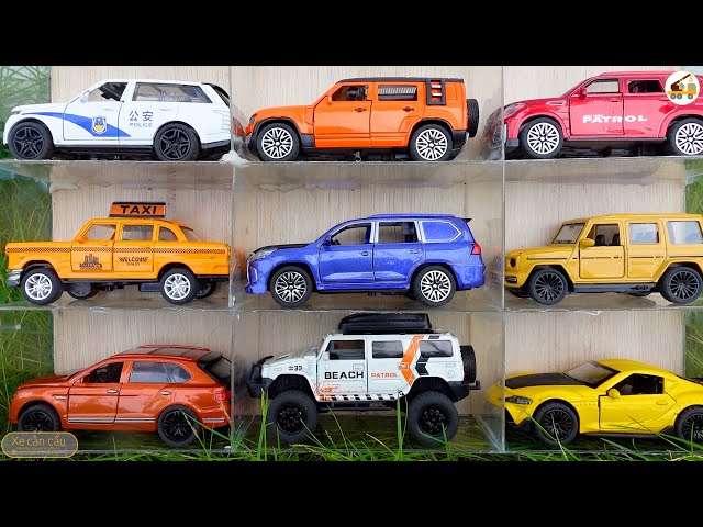 Top Most creative Diy mini tractor, Unboxing a new toy car,Ambulance siren,excavator, M04