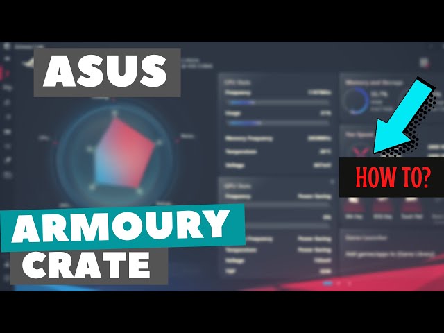ASUS ARMOURY CRATE | ASUS ROG Strix SCAR III G531GW | HOW IT WORKS | GAMING CYBERPUNK 2077 PC MOBILE