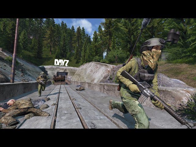 A Journey to the UNDERGROUND Bunker in Official DayZ