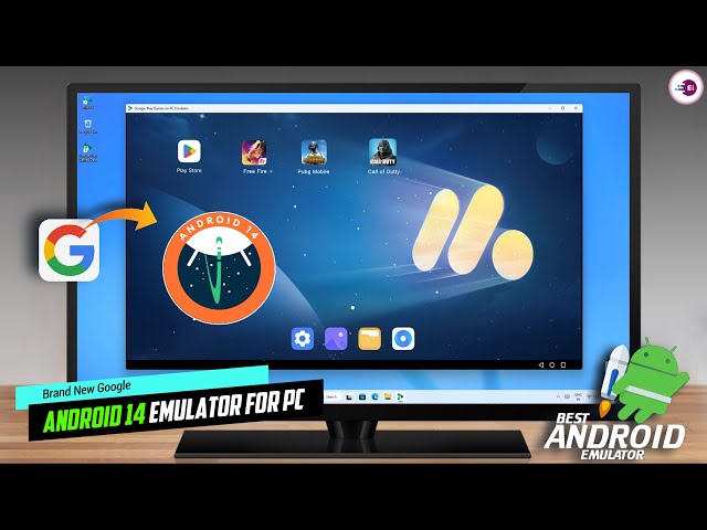 New Google Emulator (Android 14) - The Best Android Emulator For PC/Laptop | Best For PC Gamers🎮