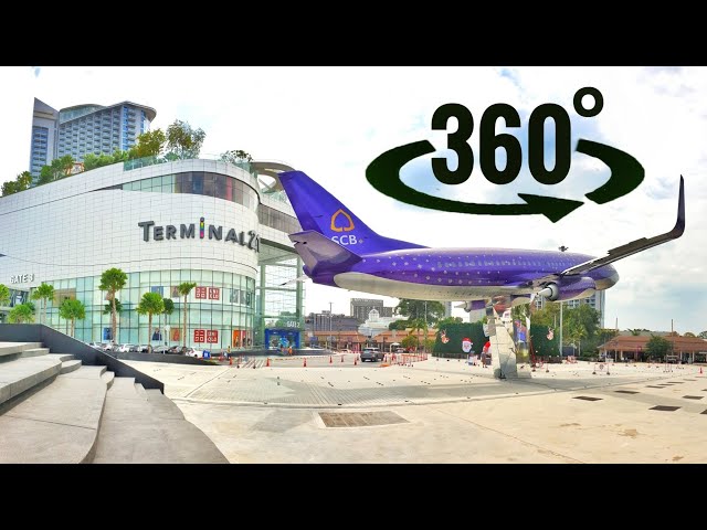 🇹🇭 360 video VR TERMINAL 21 Thailand Best Shopping Mall Pattaya | Bangkok Biggest New 3D Guided Tour