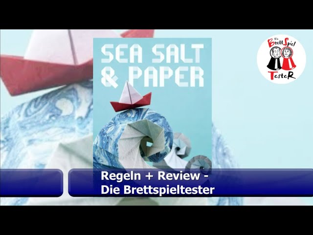 Sea Salt & Paper von MM-Spiele - Regeln + Review - Brettspiel - Die Brettspieltester