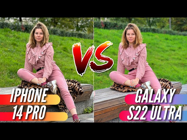 БИТВА ГОДА 🔻 IPHONE 14 PRO vs GALAXY S22 ULTRA 🔻 Полное сравнение камер