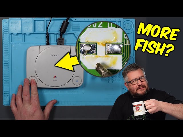 Trying To FIX a PSone | No Display & No Disc Spin!