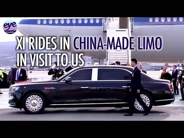 China's Xi brings home-made Hongqi N701 Limo landing in San Francisco