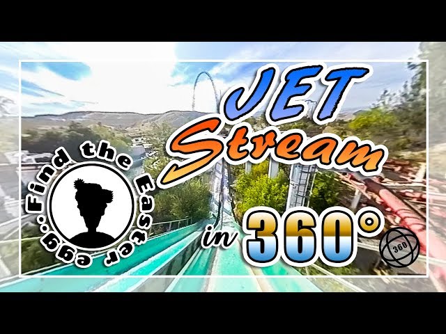 Six Flags Magic Mountain Jet Stream 360° Can You Find The Easter Egg?