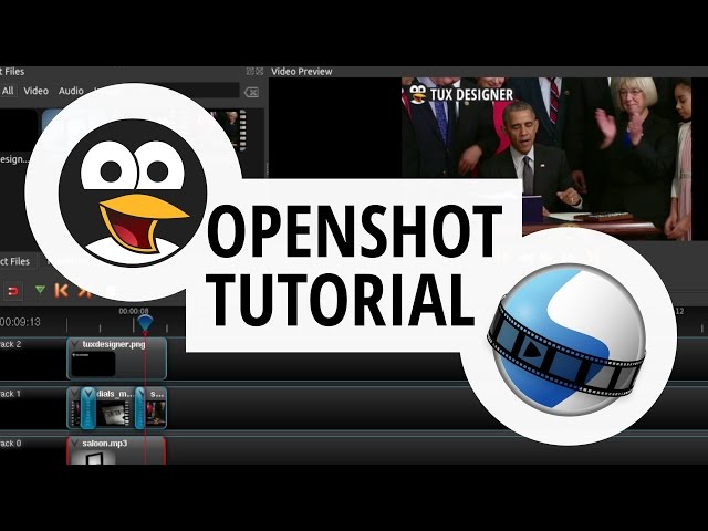 OpenShot Video Editing Beginner Tutorial