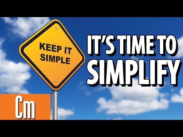 It’s Time To Simplify | Counter Intelligence