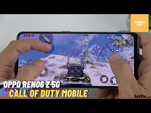 Oppo Reno6 Z 5G Call of Duty Gaming test CODM | Dimensity 800U, RAM 8GB
