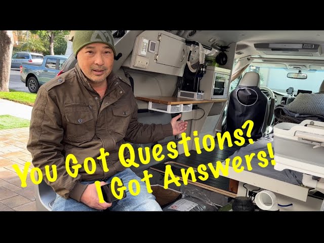 Questions And Answers On My Couple's Camper Build.