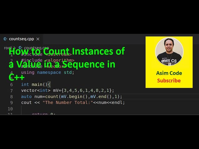 How to Count Instances of a Value in a Sequence