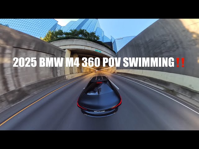 2025 BMW M4 COMPETITION 360 POV DRIVE IN 4K 60FPS THROUGH ATLANTA | #bmwm #m4 #pov #360 #4k #60fps