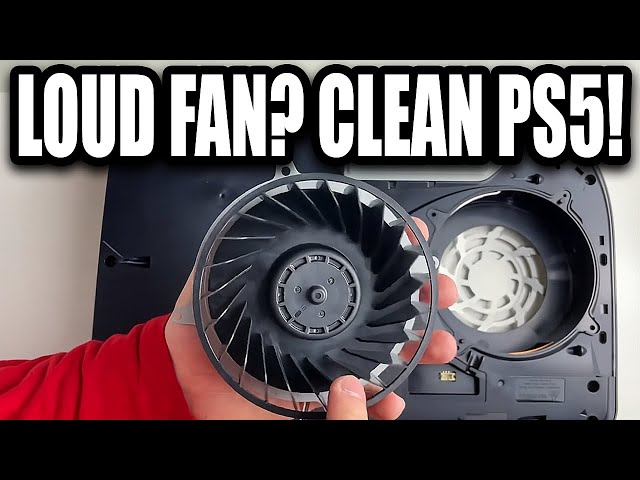 How to CLEAN PS5 and FIX PS5 LOUD FAN! (BEST METHOD)