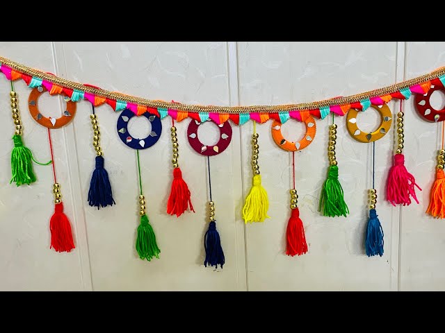Diy Festive Toran || Diy Diwali Decoration Idea || How to make Toran at Home