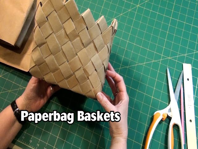 Take Home Workshop: Paperbag Baskets