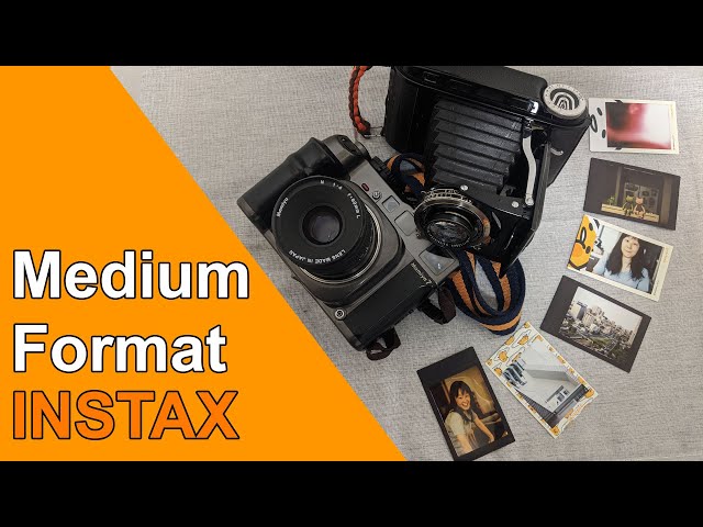 Shooting Instax on Medium Format cameras! Mamiya 7 & Voigtlander Bessa RF