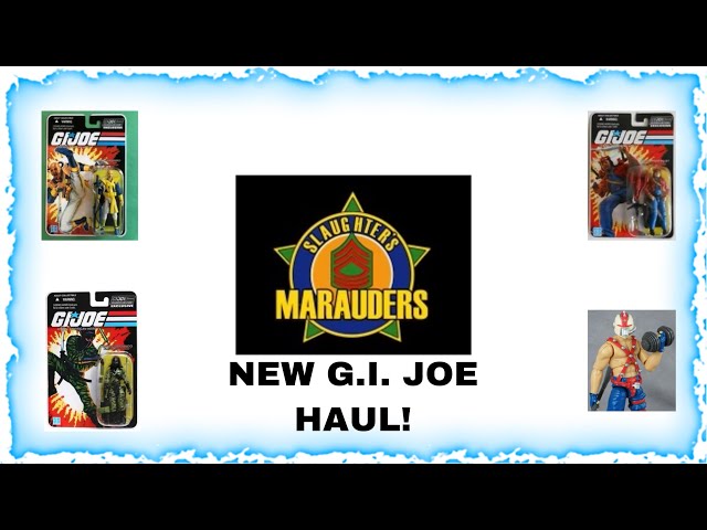 G.I. JOE HAUL! (Slaughters Marauders, FSS Nunchuk, Big Boa, Dojo, Joe Con, & MORE!)