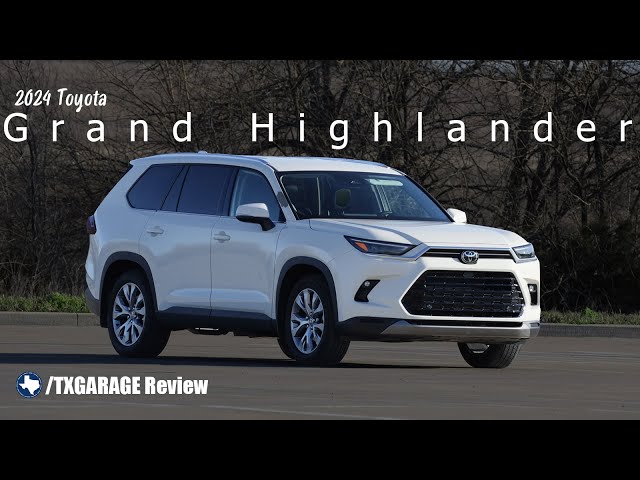 Exploring the 2024 Toyota Grand Highlander Limited: A Family Adventure Unleashed