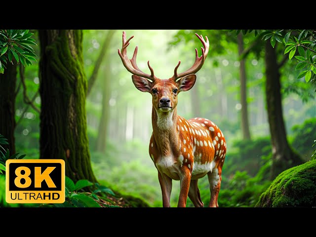Animal Kingdom Adventure 8K ULTRA HD - Relaxing Movie Beautiful Scenery With Soft Music