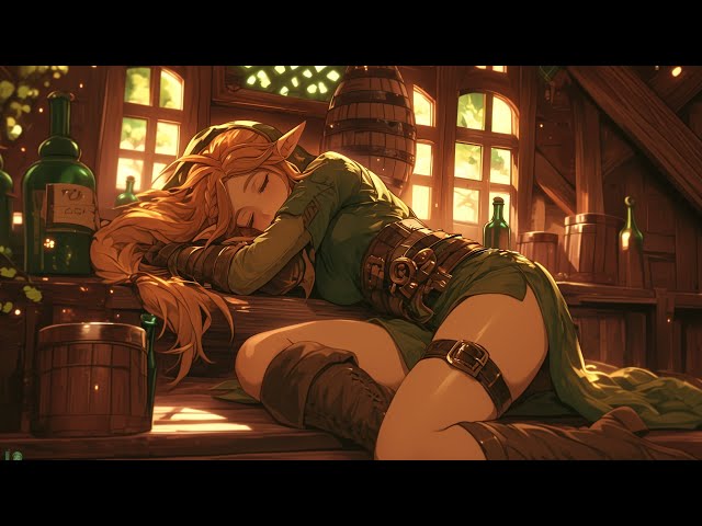 Relaxing Medieval Music - Sleep Celtic Music, Bard/Tavern Ambience, Fantasy Nature Sounds