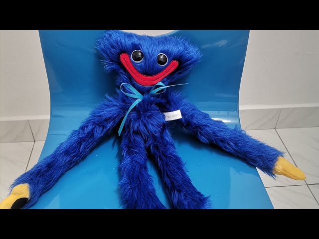 Official huggy wuggy plush unboxing!!!