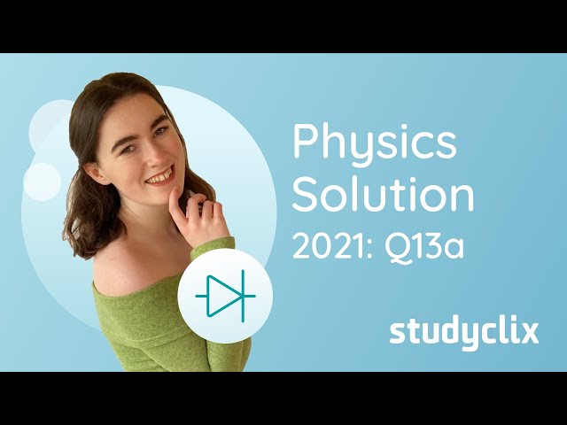 Particle Physics, Applied Electricity - 2021 State Exam, Q13; Leaving Cert Physics Higher Level