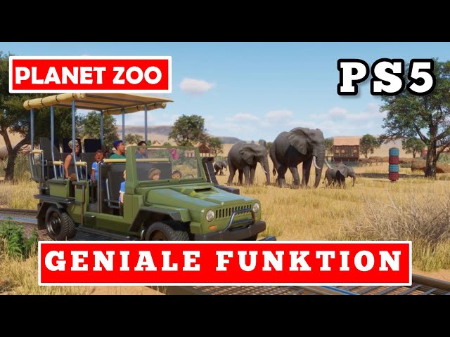 Planet Zoo | PS5 🦁 Diese GENIALE FUNKTION musst DU kennen ! Sie spart Geld, Zeit und Nerven ! 🤘