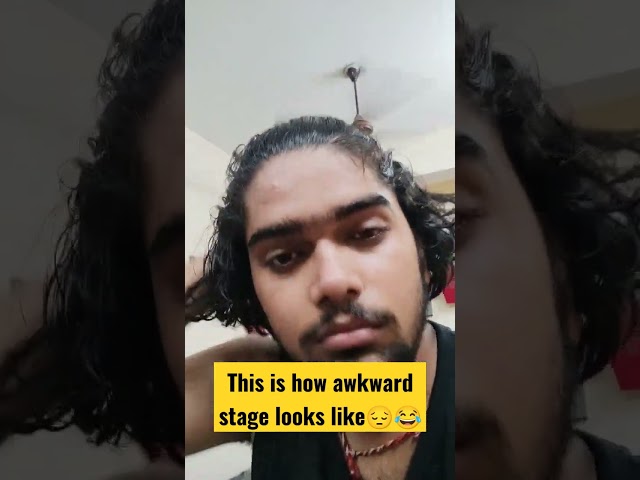 the awkward stage is here!#longhairmen #viral