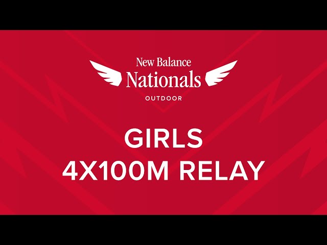 Girls 4x100m Relay - New Balance Nationals Outdoor 2024