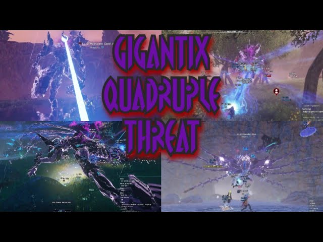 The Gigantix Quadruple Threat - Phantasy Star Online 2: New Genesis [PC]