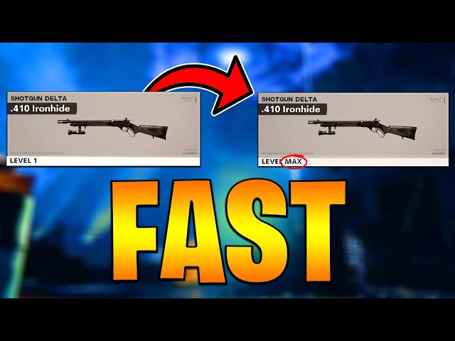 NEW FASTEST WAY TO LEVEL UP WEAPONS IN COLD WAR SEASON 6 - Best Leveling up strat (Cold War)