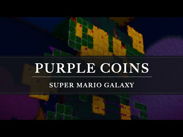 Super Mario Galaxy: Purple Coins Arrangement